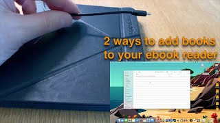 How to transfer ebooks to a Kobo Libra H2O ereader ebook reader [upl. by Knowle]