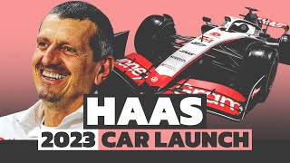 LIVE Lets watch the Haas 2023 Formula 1 Car Launch [upl. by Marb]