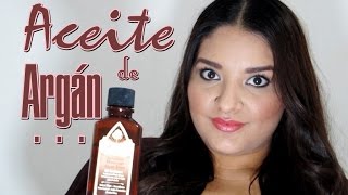 RESEÑA ACEITE DE ARGAN❤sariipiink [upl. by Rehtul]