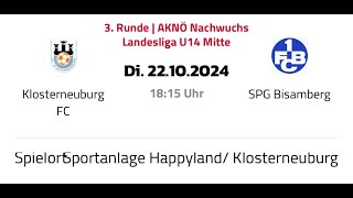 U14 LL Klosterneuburg  SPG Bisamberg [upl. by Xilef]