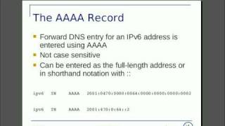 The IPv6 AAAA Record [upl. by Farhi]