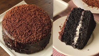 Only 3 Ingredients Chocolate Cake without Oven 😍 Super Yummy Recipe By Chef Hafsa [upl. by Nevur]