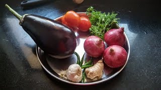 Baingan Ka Bharta Recipe  बैंगन का भर्ता  Roasted Eggplant Recipe  Baingan Ka Chokha [upl. by Joao]