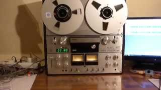 Philips N4520 demo playing Direct tape sound into the video not through microphone [upl. by Laeynad]