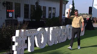 2024 Korn Ferry Tour Championship card ceremony [upl. by Ordnasil209]