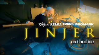 JINJER  As I Boil Ice Live Drum Cam Footage [upl. by Eudoxia641]