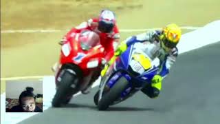 Duel sengit valentino rossi vs casey stonerhistori [upl. by Golding601]