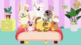 Five little bunnies kids music videos nursery rhymes songs for babieskidssongtoddlerseaster [upl. by Wendolyn]