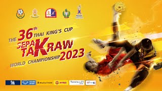 FINAL THAILAND 🇹🇭 vs 🇲🇾 MALAYSIA MENS TEAM PREMIER DIVISION  SEPAKTAKRAW WORLD CHAMPIONSHIP 2023 [upl. by Zaraf]