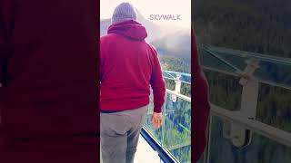 Columbia Icefield Skywalk banff Canada jasper glacier [upl. by Thia]