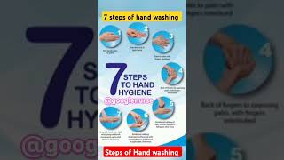 7 Steps of Hand Washing👌👌 How to wash your Hand amp stay healthy shorts short viral viralvideo [upl. by Lamonica563]