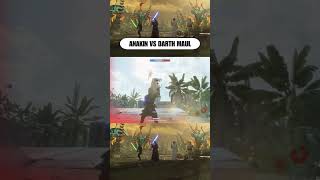 WATCH ANAKIN SKYWALKER VS DARTH MAUL IN STARWARS BATTLEFRONT 2 [upl. by Staten]