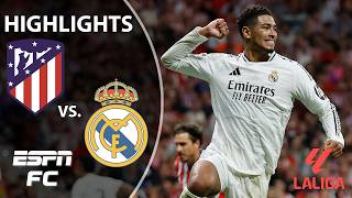 LATE MADRID DERBY EQUALIZER 🔥 Atletico Madrid vs Real Madrid  LALIGA Highlights  ESPN FC [upl. by Harman374]