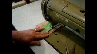 SEWING MACHINE necchi 835100costura madeira [upl. by Nimsaj]