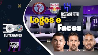 FM TOUCH 21 PACK LOGOS E FACES [upl. by Ateloj138]