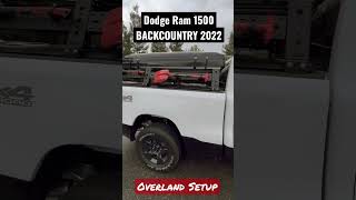 Dodge RAM 1500 BACKCOUNTRY 2022 Overland Setup [upl. by Jermain]