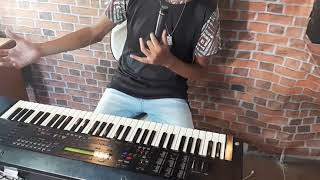 Review Solton ms50 by ketron piano com pad worship [upl. by Ellekcir33]