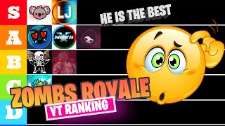 Zombs Royale  Ranking Youtubers [upl. by Benoite863]