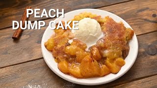 How to Make Peach Dump Cake [upl. by Ehlke]