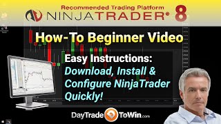 How to Setup NinjaTrader 8  Complete Start  Beginners Setup Guide Tutorial for Traders [upl. by Burd778]