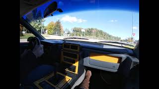 V8 powered 1987 Pontiac Fiero GT Test Drive [upl. by Wivina825]