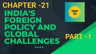 INDIAS FOREIGN POLICY AND GLOBAL CHALLENGES [upl. by Eicats]