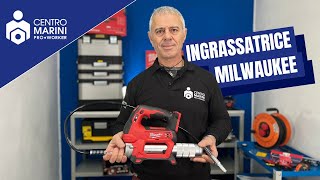 Come ingrassare i macchinari  ingrassatrice Milwaukee M18 GG [upl. by Naot]