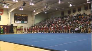 Brecksville Bees in 2012 SWC Cheerleading Competition [upl. by Aimekahs]