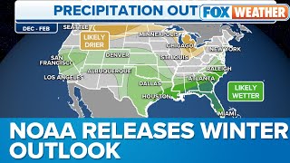 Winter 202324 Outlook Strong El Nino Boosts Odds Of Warmer Temps In North Wet Weather In South [upl. by Rod]