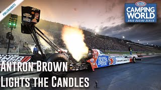 Antron Brown lights the candles in Denver [upl. by Goldi939]