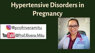 Hypertensive Disorders in Pregnancy [upl. by Delisle]