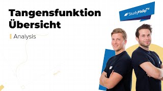 Tangens  Tangensfunktion  Grundlagen inkl Ableiten  Trigonometrische Funktionen  StudyHelpTV [upl. by Arvid]