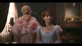 Bridgerton S3E4  Cressida amp Eloise quotI should like to call on Miss Cowper a momentquot [upl. by Yanahs]