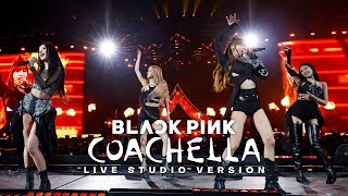 BLACKPINK  Intro  Lovesick Girls  COACHELLA 2023 Live Band Studio Version [upl. by Whitelaw]