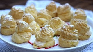 RECEPT ZA PRINCES KROFNE  RECEPT ZA PROFITEROLE [upl. by Nena568]