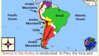 South America Geography Song amp Video Rocking the World [upl. by Suoivatco]