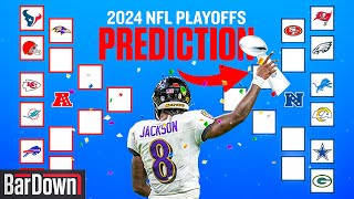 WE PREDICTED THE 2024 SUPER BOWL WINNER  NFL BRACKET CHALLENGE [upl. by Pas824]