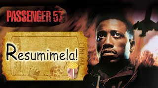 Pasajero 57 Passenger 57 con Wesley Snipes  RESUMIMELA [upl. by Spense]