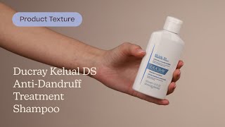 Ducray Kelual DS AntiDandruff Treatment Shampoo Texture  Care to Beauty [upl. by Esorbma783]