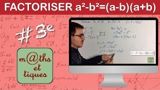 Factoriser à laide de lidentité remarquable a²b²abab [upl. by Nhguaval615]