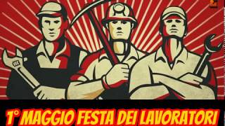 GIF Buon 1 Maggio ⭐️ Festa dei Lavoratori 2025⭐️ [upl. by Lemrahc]