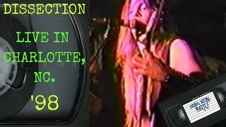 Dissection Live in Charlotte NC March 5 1996 FULL CONCERT [upl. by Joycelin]