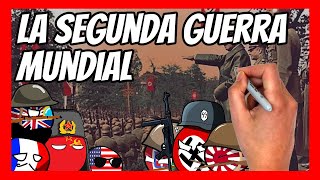 ✅ La SEGUNDA GUERRA MUNDIAL al COMPLETO  El resumen definitivo batalla a batalla [upl. by Nnylhtak]