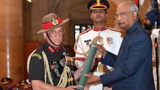 Gallantry Awards 2019 President Kovind honours armed forces personnel Bipin Rawat gets PVSM [upl. by Anais]