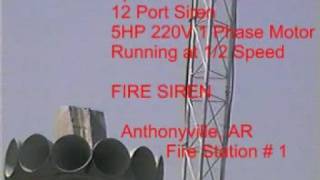 Federal 2T22 Split to a 1T12 Fire Siren [upl. by Camilia]