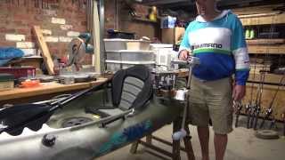 Variable Speed Controller modification to 18lb Water Snake outboard on Aquayak kayak [upl. by Queri196]