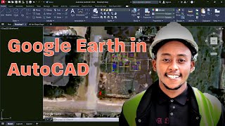 How to use Google Earth in AutoCAD  Complete tutorial [upl. by Olzsal]