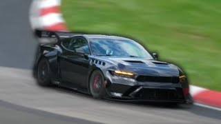 Witness the Mustang GTD Crush the Nürburgring [upl. by Matthews481]