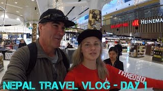 Nepal Travel Vlog Day 1  Sydney to Kathmandu Via Guangzhou China [upl. by Philpot]