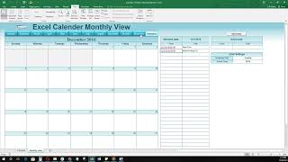 Dynamic Appointment Scheduler  Calendar Monthly View [upl. by Corotto]